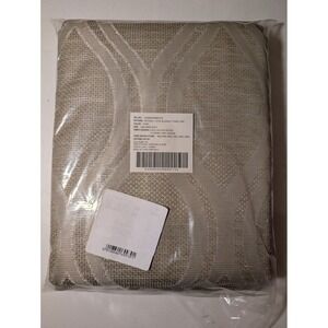 Mitchell Total Blackout Curtain Panel Pair Khaki 52x96in Each Polyester New